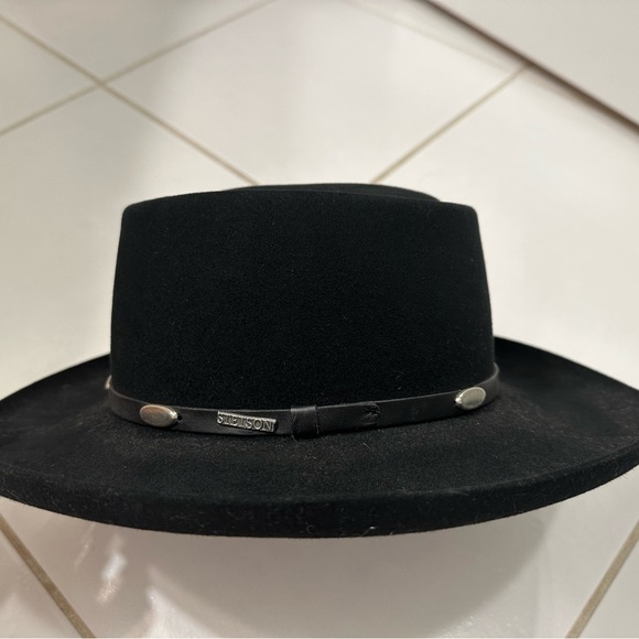 Stetson “The Gun Club” vintage black hat - Picture 2 of 11